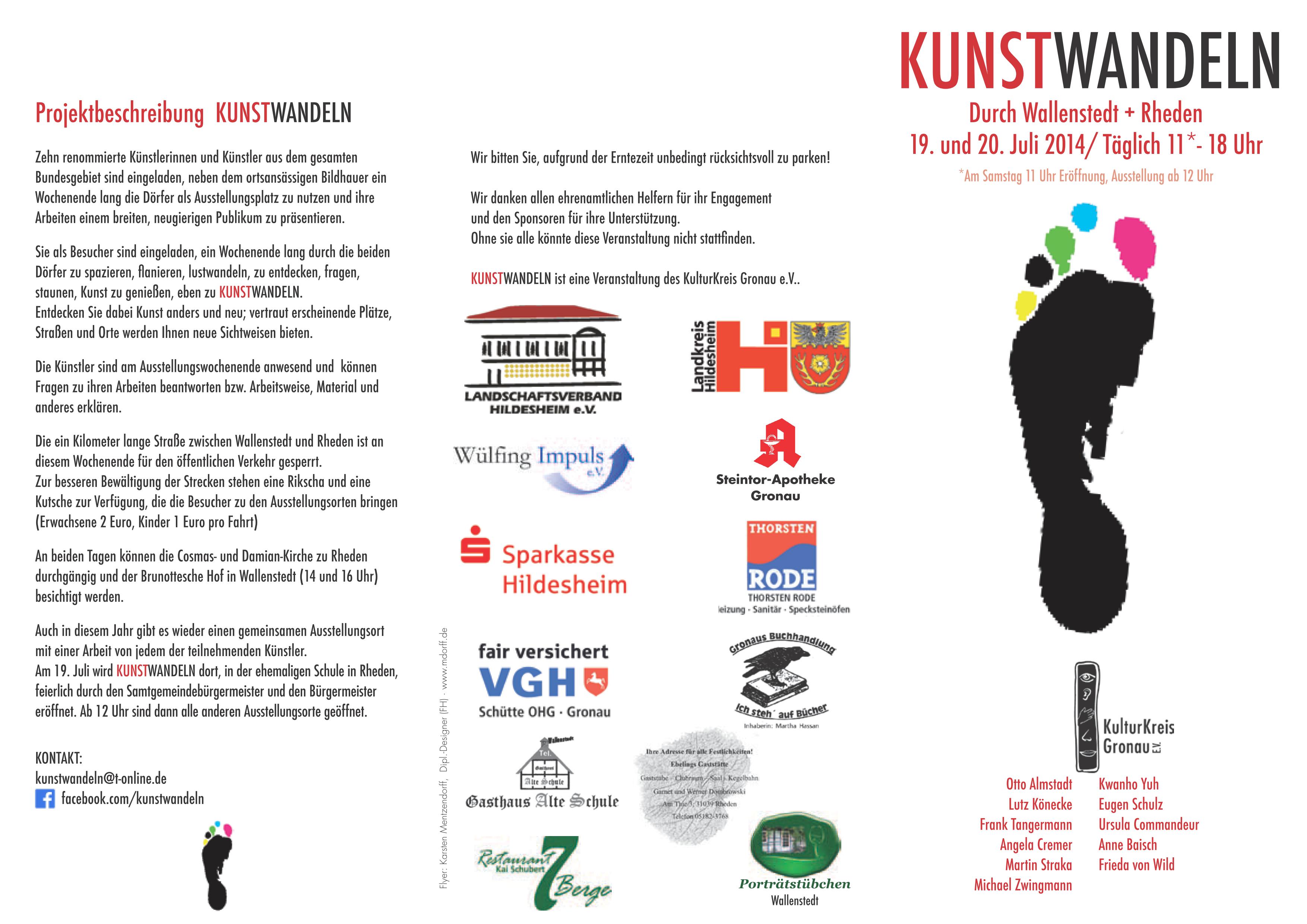 Kunstwandeln Wallenstedt/Rheden