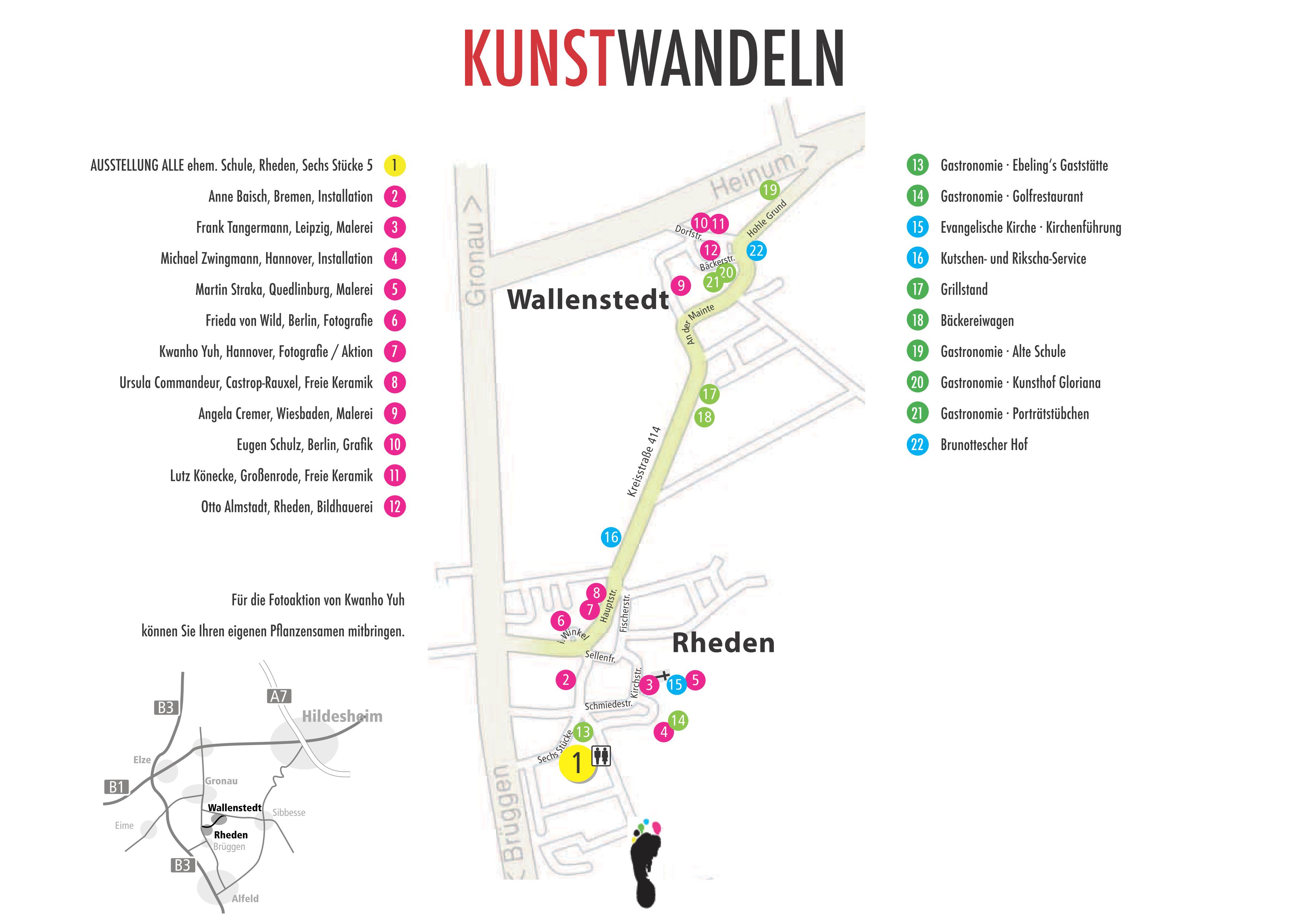 Kunstwandeln Wallenstedt/Rheden